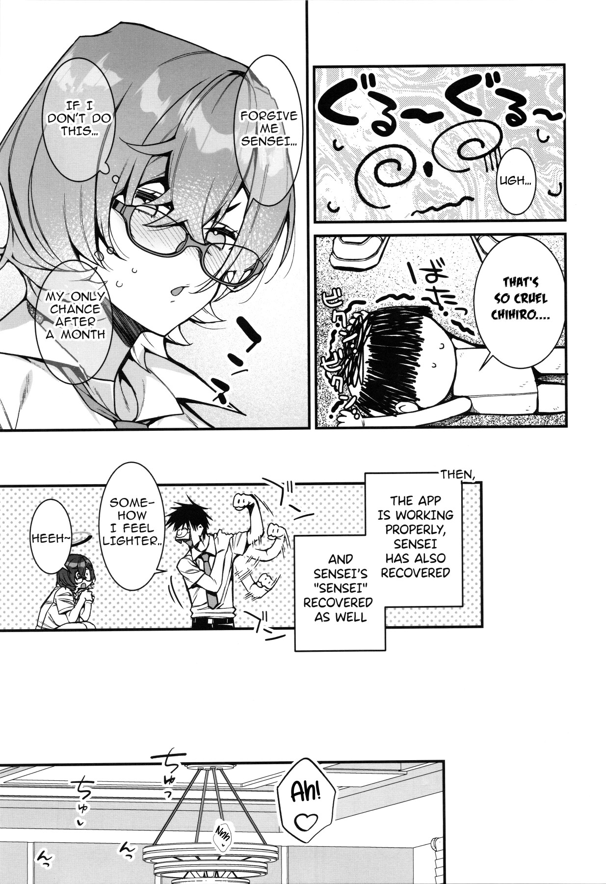 Hentai Manga Comic-A Story of Chihiro Taking Sensei for an After-School Break.-Read-7